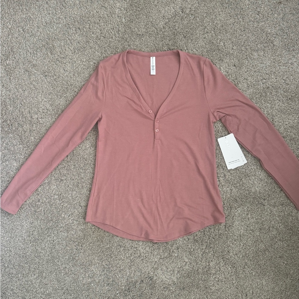 Athleta Pink Long Sleeve Top